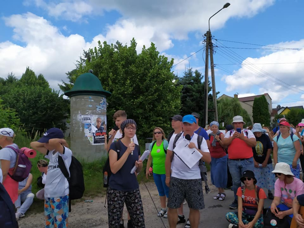 Piesza pielgrzymka na Jasną Górę - dzień szósty