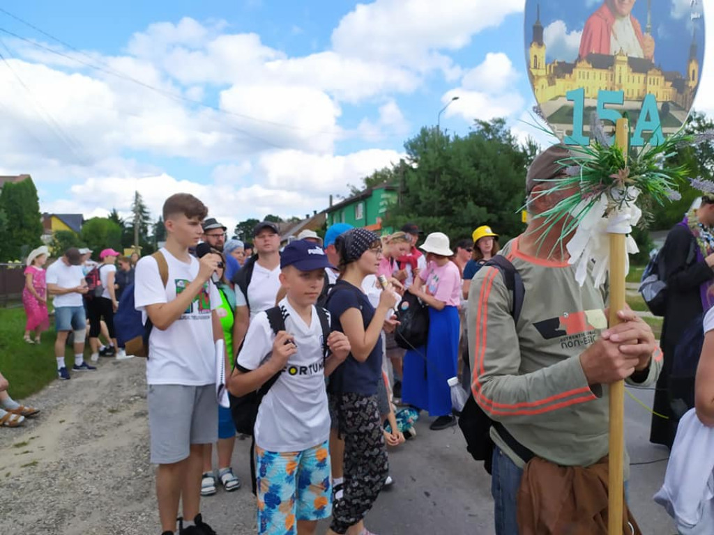 Piesza pielgrzymka na Jasną Górę - dzień szósty