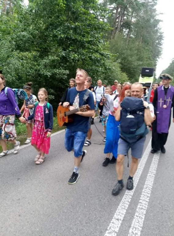 Piesza pielgrzymka na Jasną Górę - dzień szósty