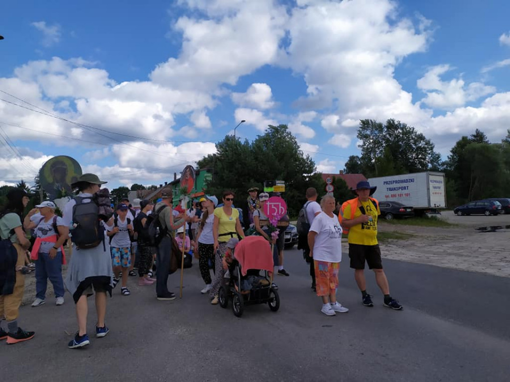 Piesza pielgrzymka na Jasną Górę - dzień szósty