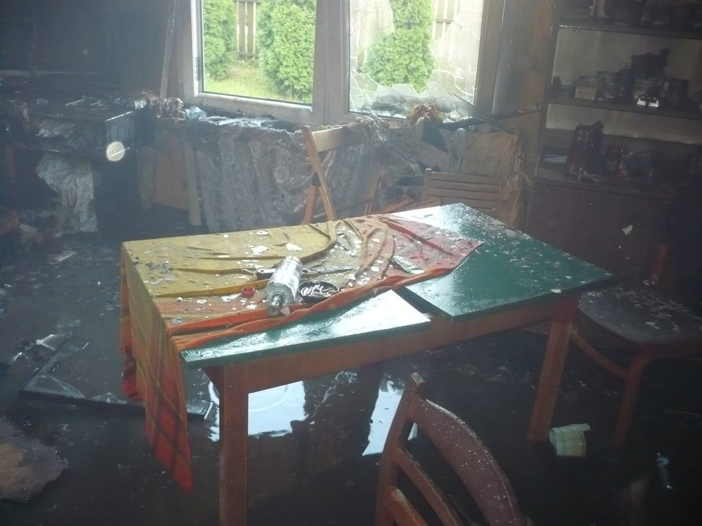 Tragiczny pożar w Kąkolewnicy