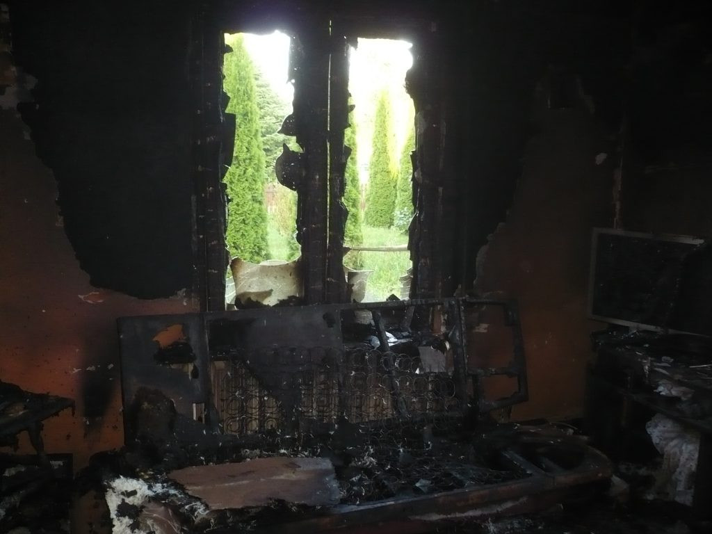 Tragiczny pożar w Kąkolewnicy