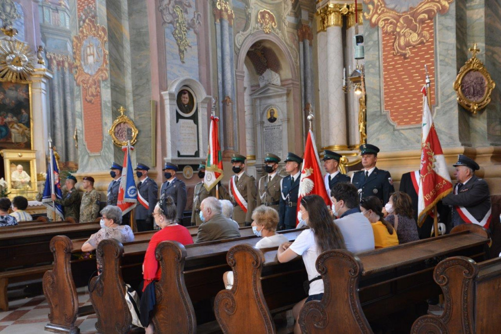 Przedstawiciele gminy Radzyń P. w Lublinie 15 VIII