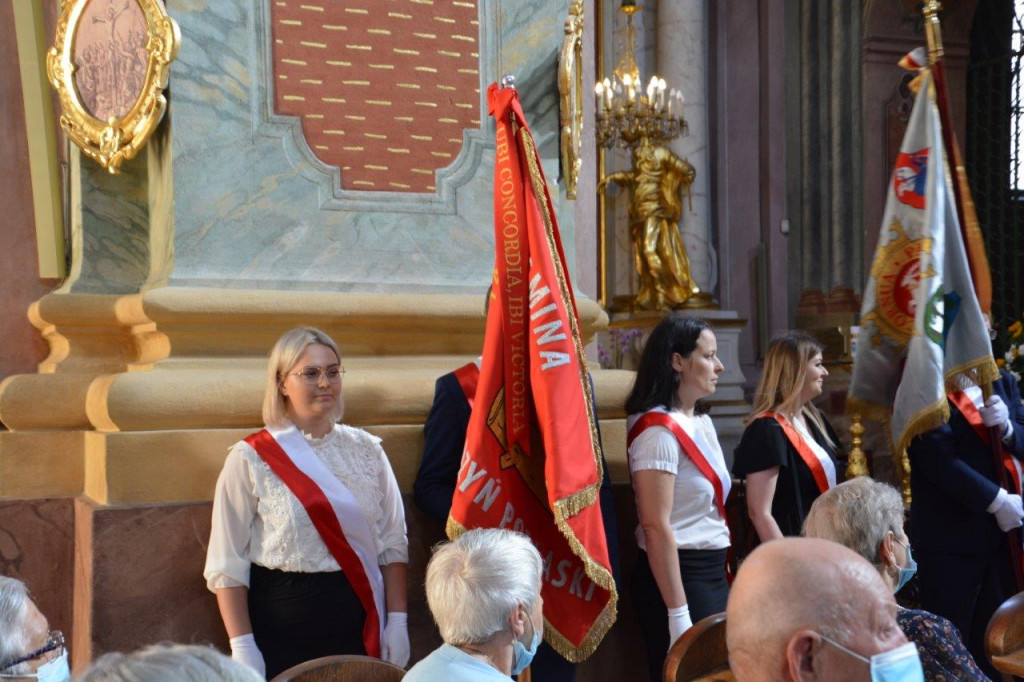 Przedstawiciele gminy Radzyń P. w Lublinie 15 VIII
