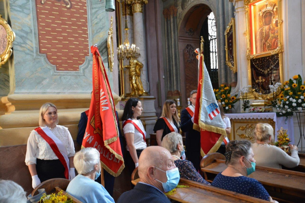 Przedstawiciele gminy Radzyń P. w Lublinie 15 VIII