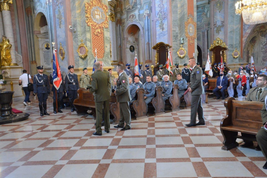 Przedstawiciele gminy Radzyń P. w Lublinie 15 VIII