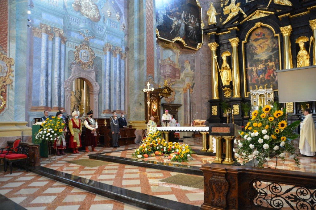 Przedstawiciele gminy Radzyń P. w Lublinie 15 VIII