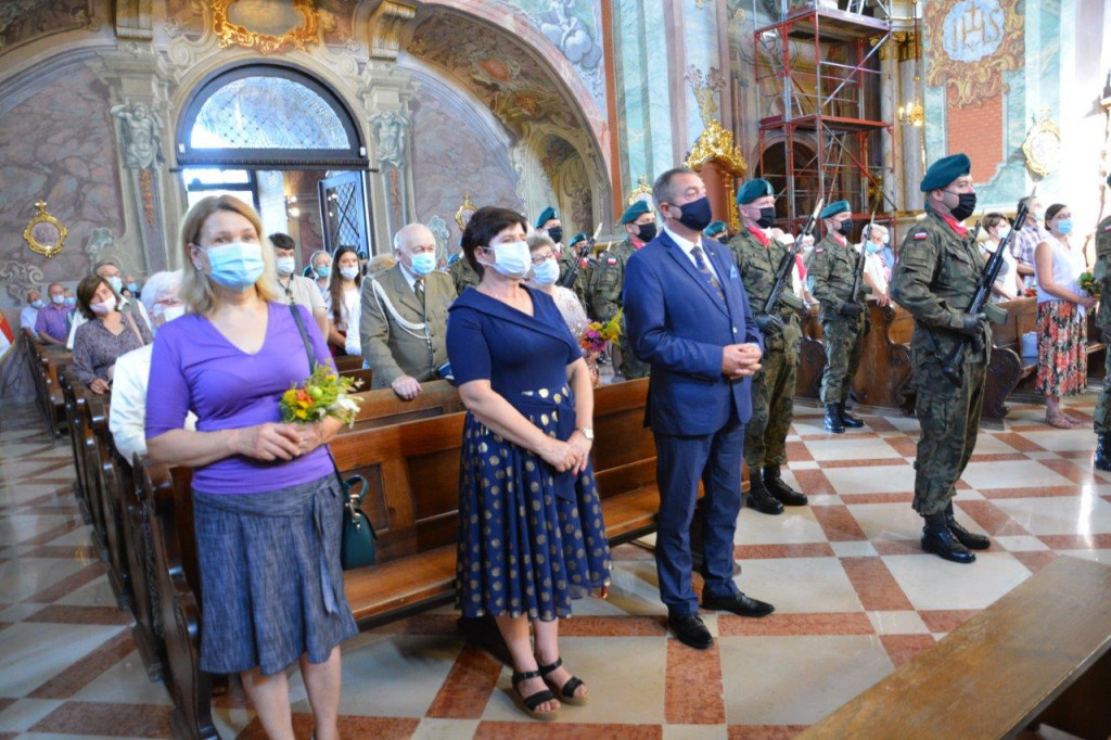 Przedstawiciele gminy Radzyń P. w Lublinie 15 VIII