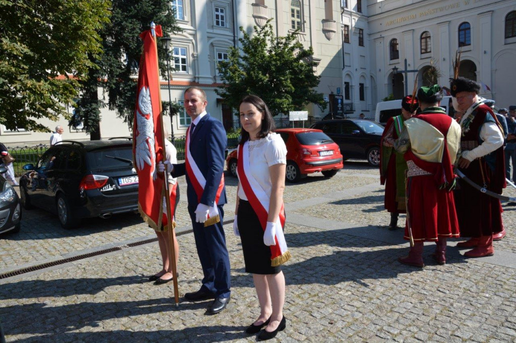 Przedstawiciele gminy Radzyń P. w Lublinie 15 VIII
