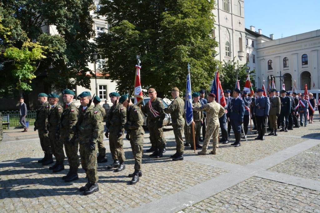 Przedstawiciele gminy Radzyń P. w Lublinie 15 VIII