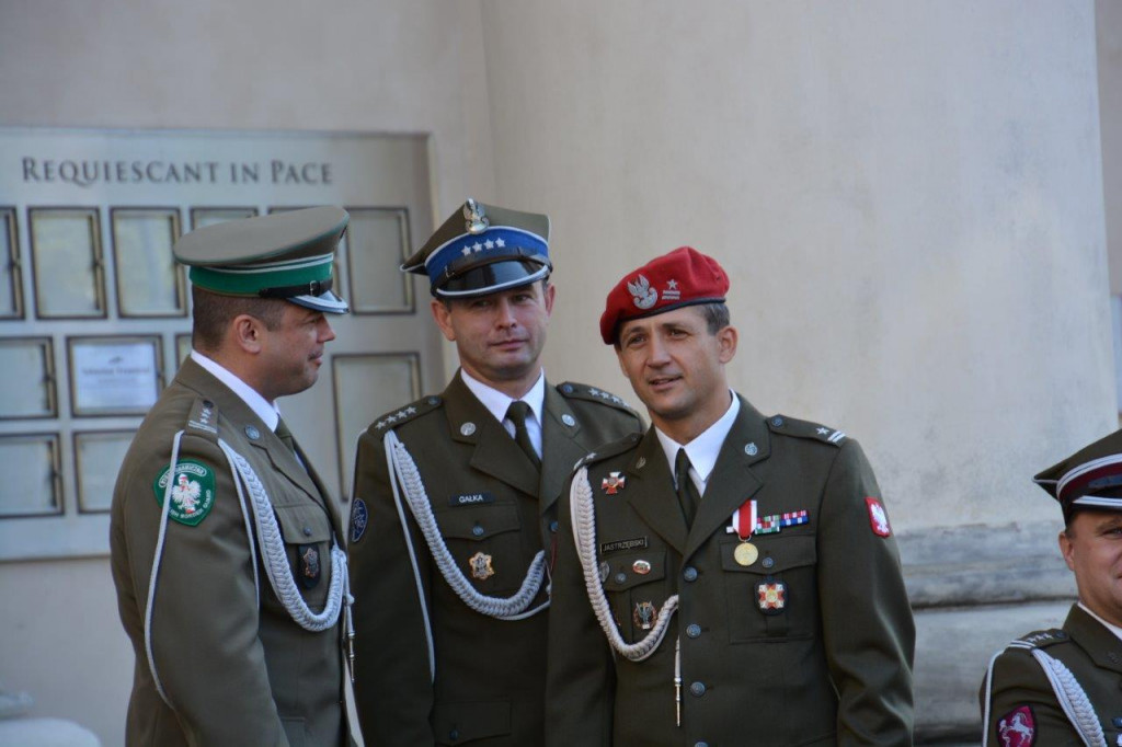 Przedstawiciele gminy Radzyń P. w Lublinie 15 VIII