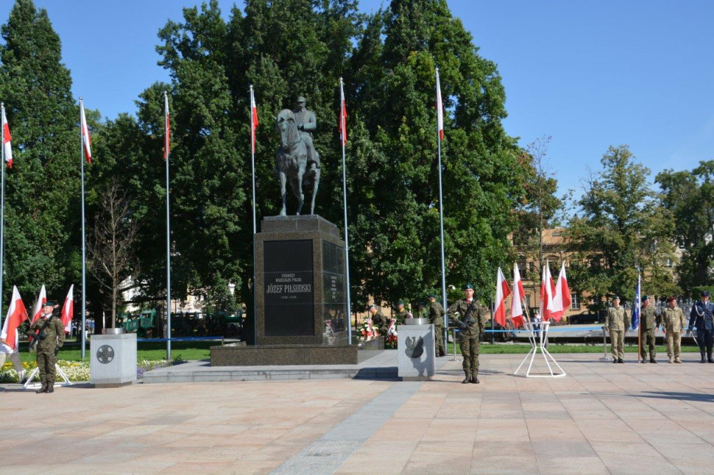 Przedstawiciele gminy Radzyń P. w Lublinie 15 VIII