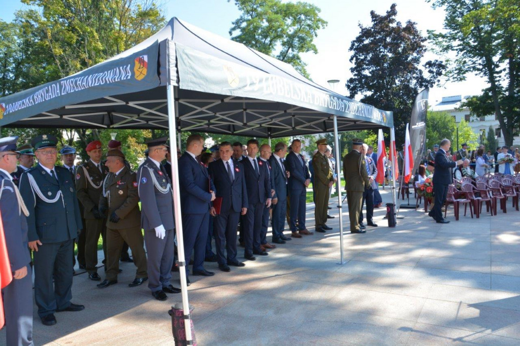 Przedstawiciele gminy Radzyń P. w Lublinie 15 VIII