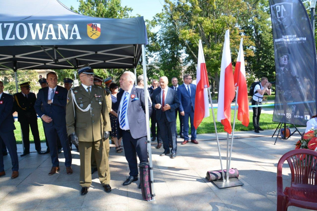 Przedstawiciele gminy Radzyń P. w Lublinie 15 VIII