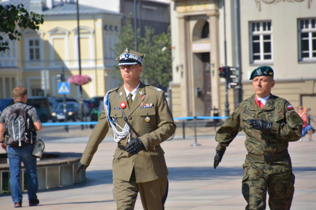 Przedstawiciele gminy Radzyń P. w Lublinie 15 VIII