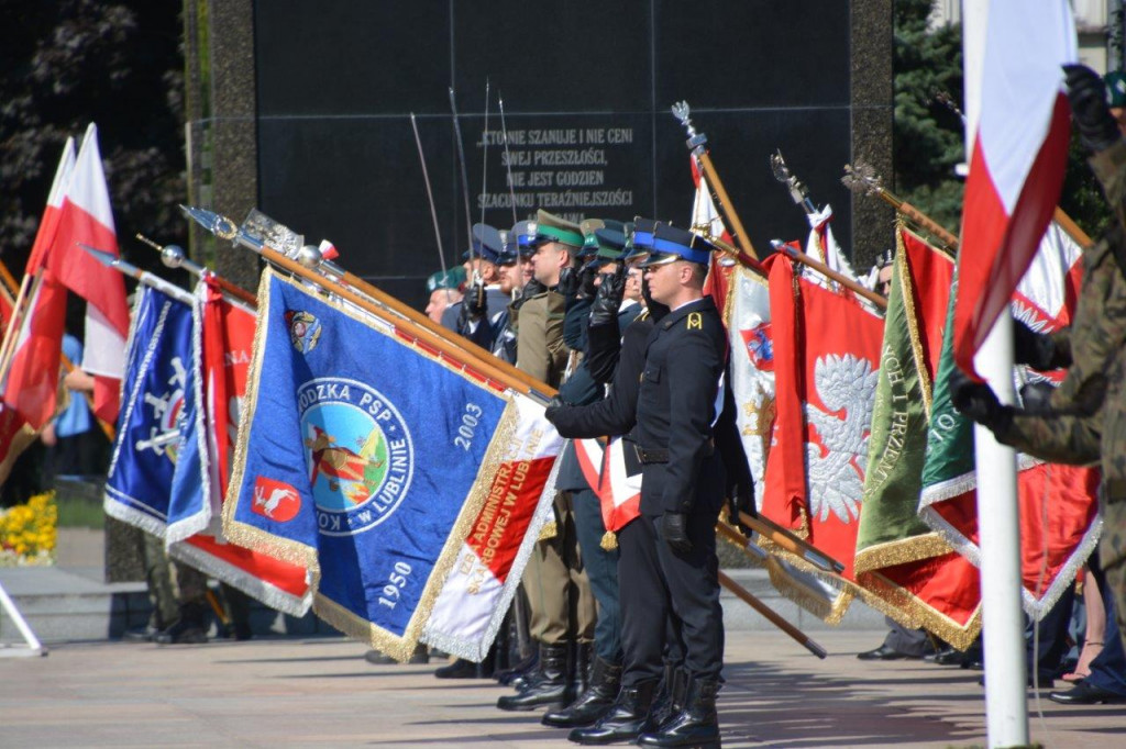 Przedstawiciele gminy Radzyń P. w Lublinie 15 VIII