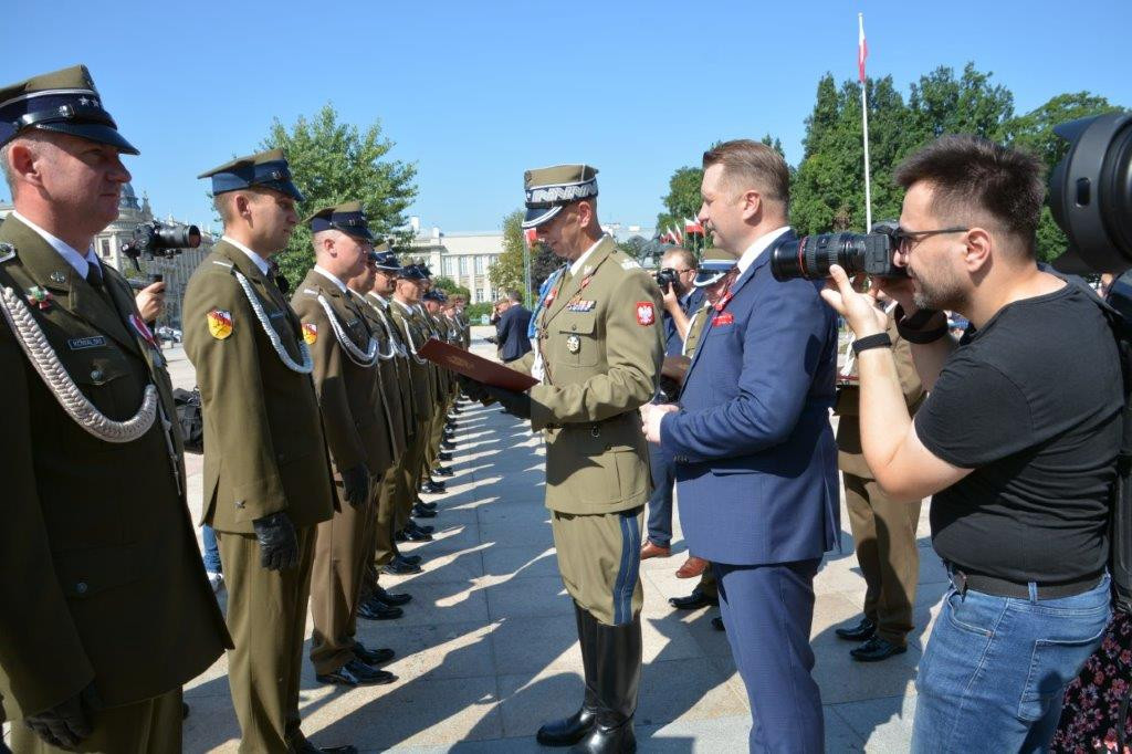 Przedstawiciele gminy Radzyń P. w Lublinie 15 VIII