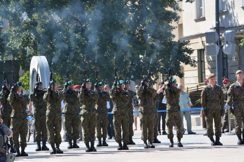 Przedstawiciele gminy Radzyń P. w Lublinie 15 VIII