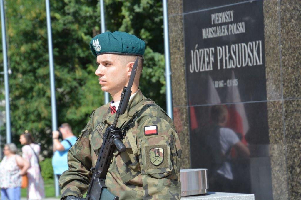 Przedstawiciele gminy Radzyń P. w Lublinie 15 VIII