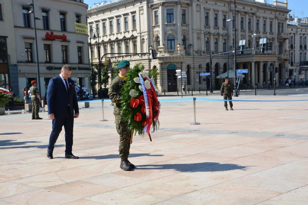 Przedstawiciele gminy Radzyń P. w Lublinie 15 VIII