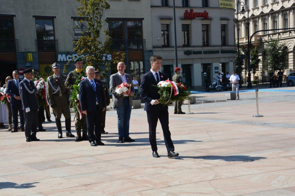Przedstawiciele gminy Radzyń P. w Lublinie 15 VIII