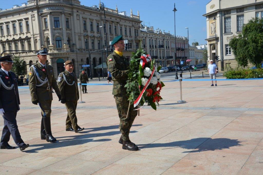 Przedstawiciele gminy Radzyń P. w Lublinie 15 VIII