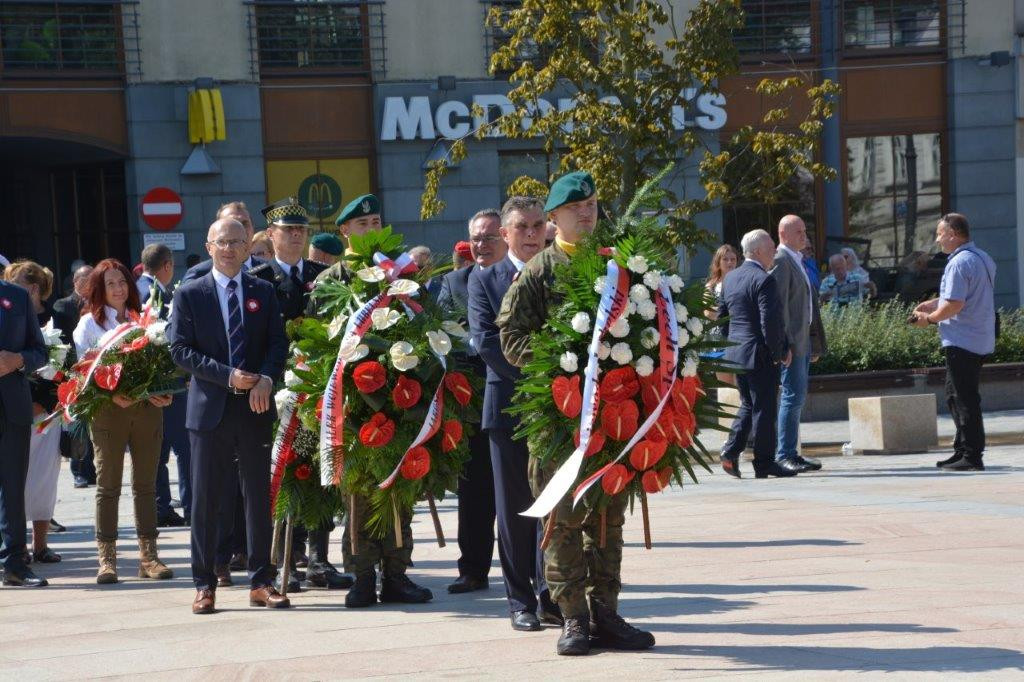 Przedstawiciele gminy Radzyń P. w Lublinie 15 VIII