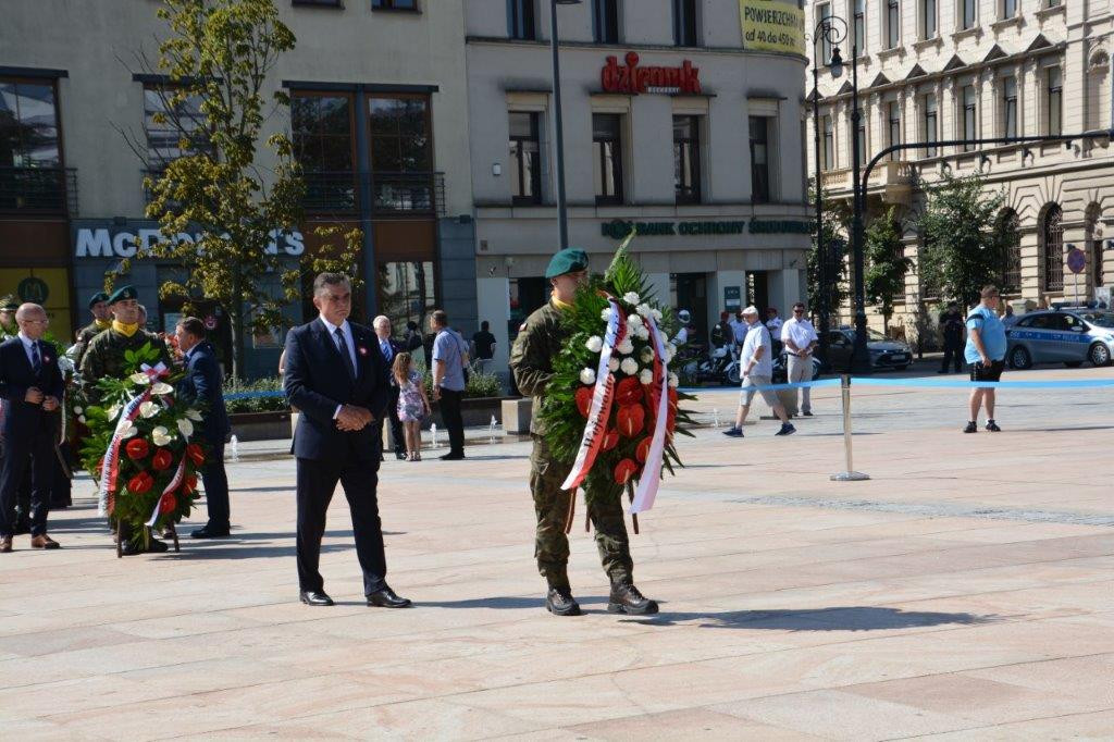 Przedstawiciele gminy Radzyń P. w Lublinie 15 VIII