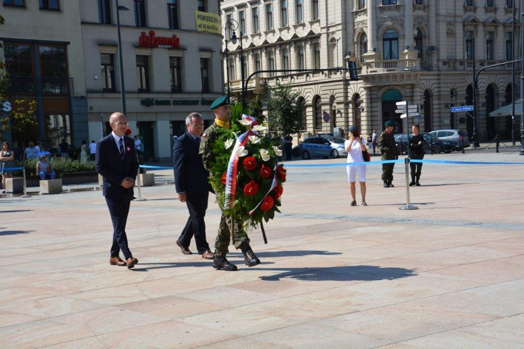 Przedstawiciele gminy Radzyń P. w Lublinie 15 VIII