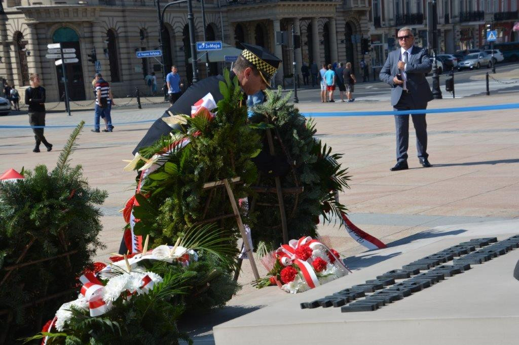 Przedstawiciele gminy Radzyń P. w Lublinie 15 VIII