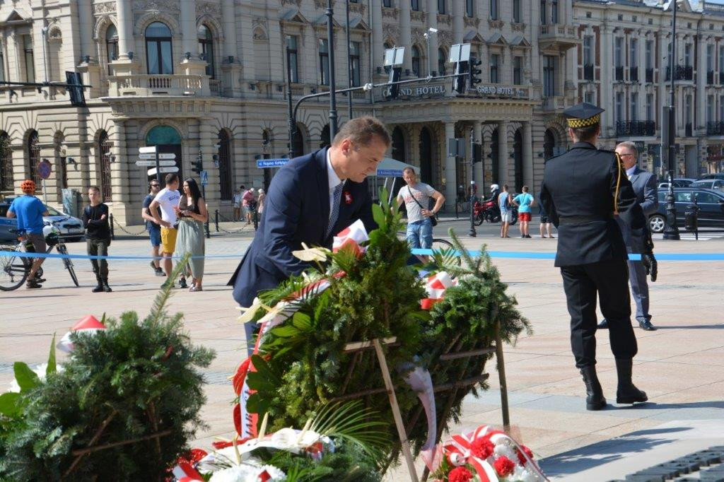 Przedstawiciele gminy Radzyń P. w Lublinie 15 VIII