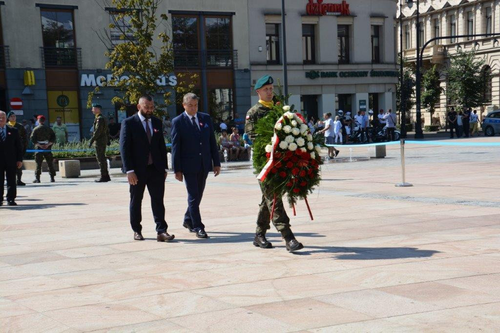 Przedstawiciele gminy Radzyń P. w Lublinie 15 VIII