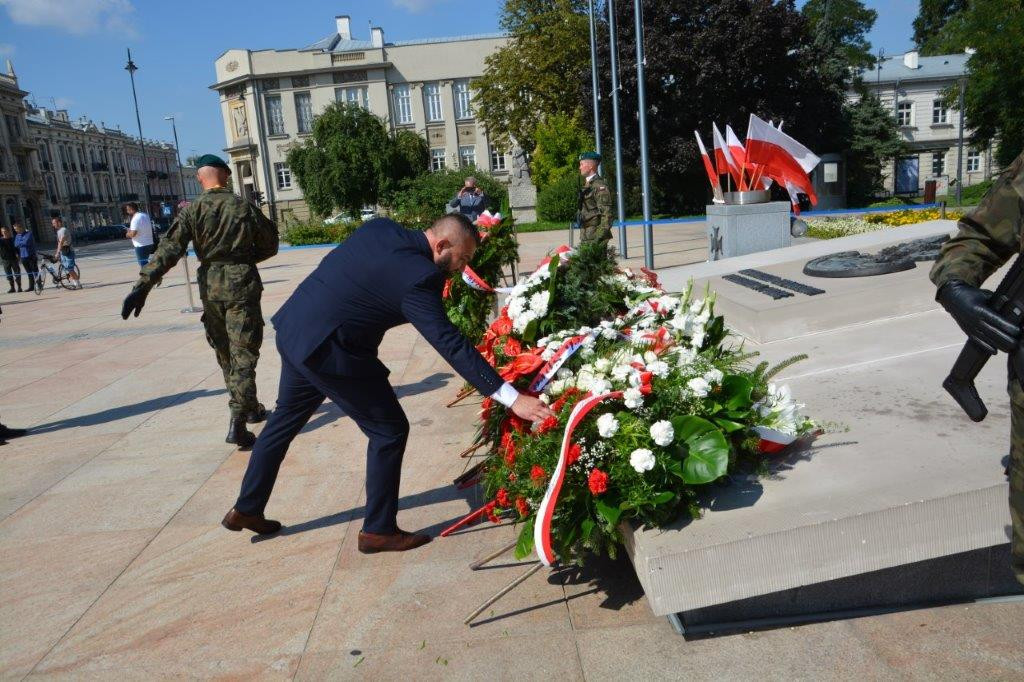 Przedstawiciele gminy Radzyń P. w Lublinie 15 VIII