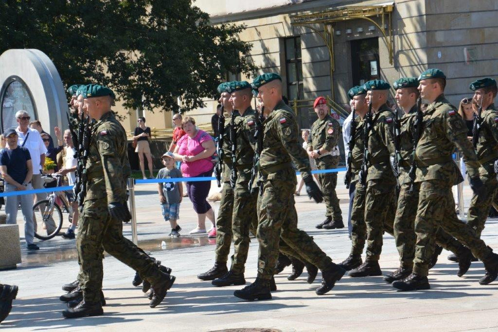 Przedstawiciele gminy Radzyń P. w Lublinie 15 VIII