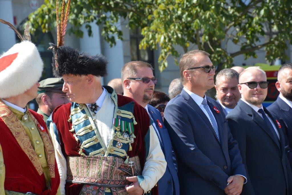 Przedstawiciele gminy Radzyń P. w Lublinie 15 VIII