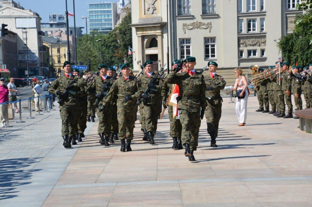 Przedstawiciele gminy Radzyń P. w Lublinie 15 VIII