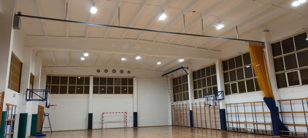 Hala sportowa w Ulanie-Majoracie po remoncie