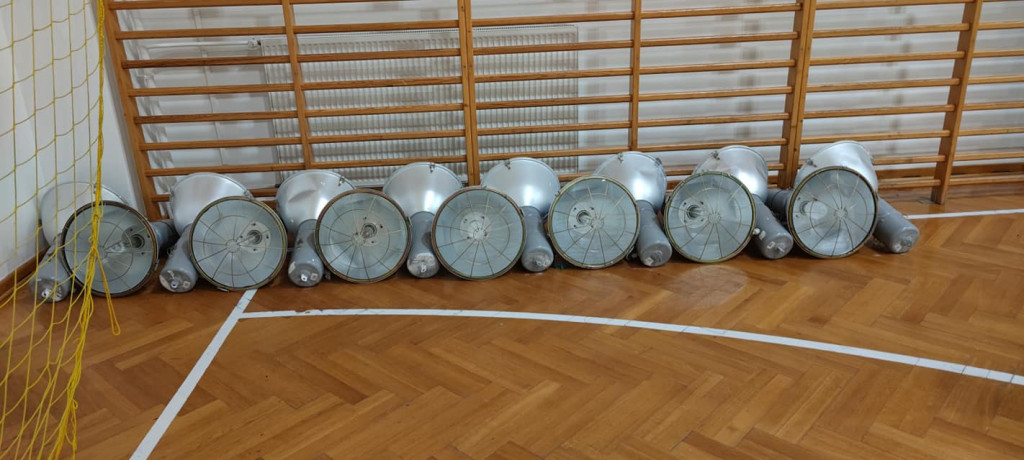 Hala sportowa w Ulanie-Majoracie po remoncie