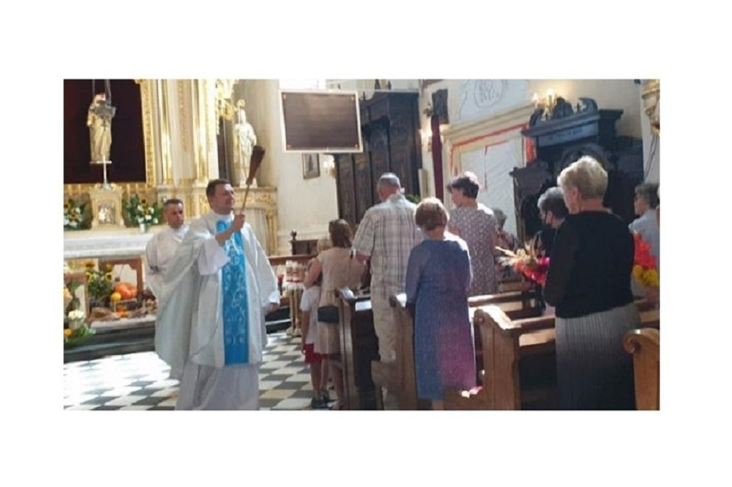 Święcenie kwiatów i ziół 15 VIII