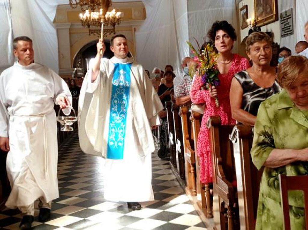Święcenie kwiatów i ziół 15 VIII