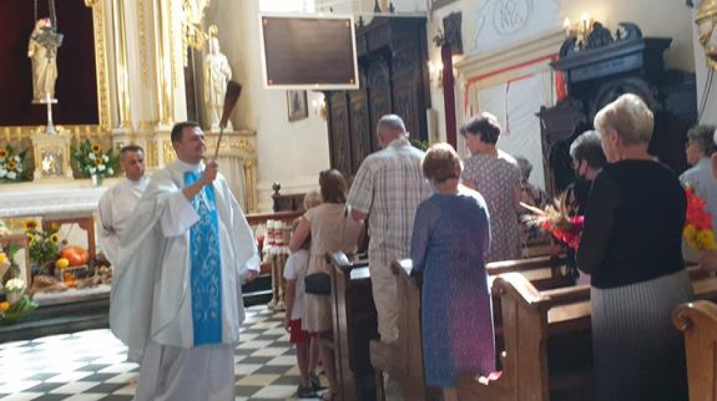 Święcenie kwiatów i ziół 15 VIII