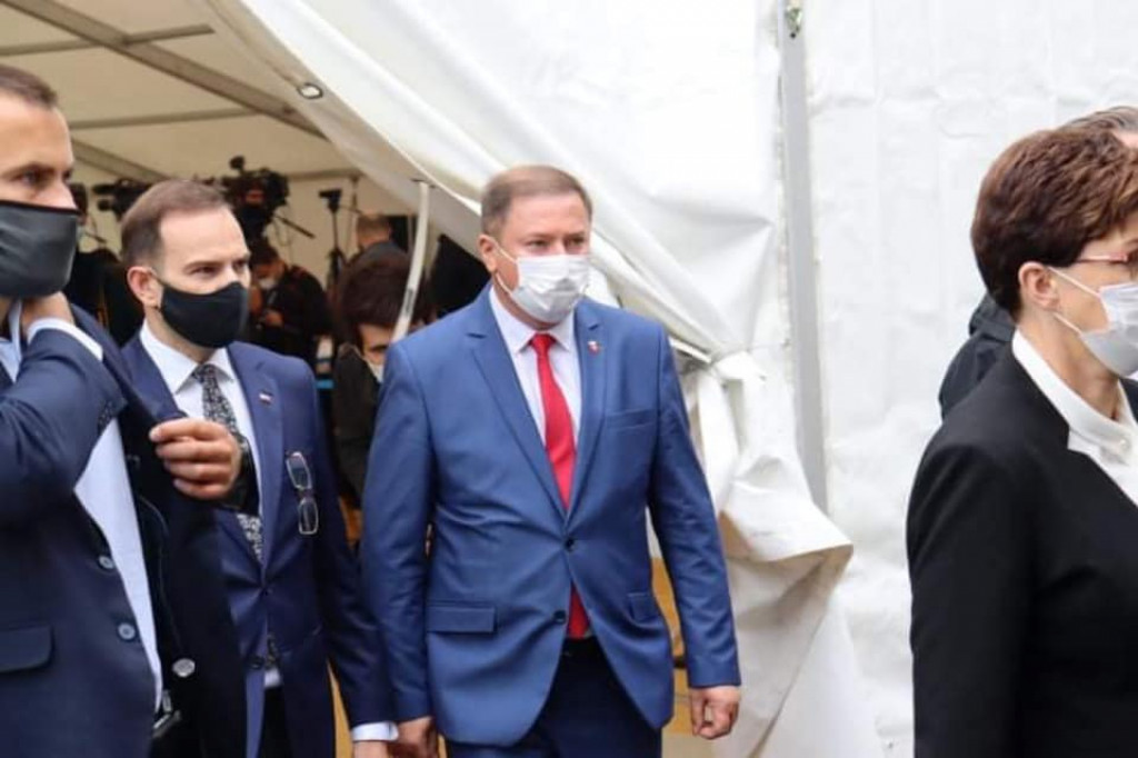 Otwarcie szkoły w Branicy R. z udziałem premiera