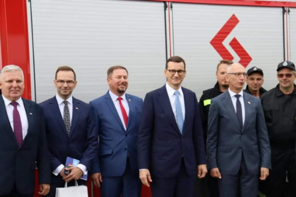 Otwarcie szkoły w Branicy R. z udziałem premiera