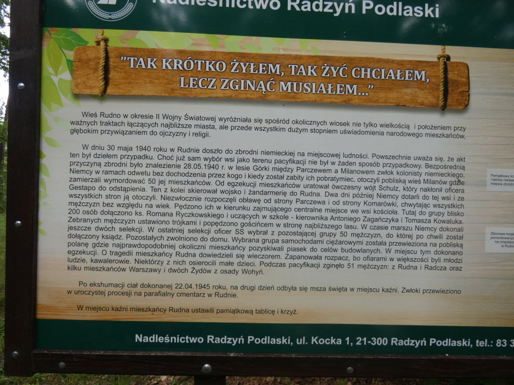 Sierpniowe wycieczki Radzyńskiej Grupy Rowerowej