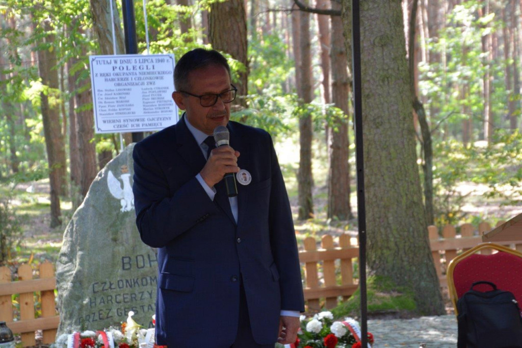 Uroczystości upamiętniające radzyńskich harcerzy