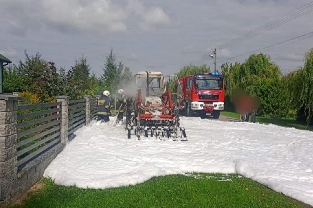 Pożar w Żakowoli Starej