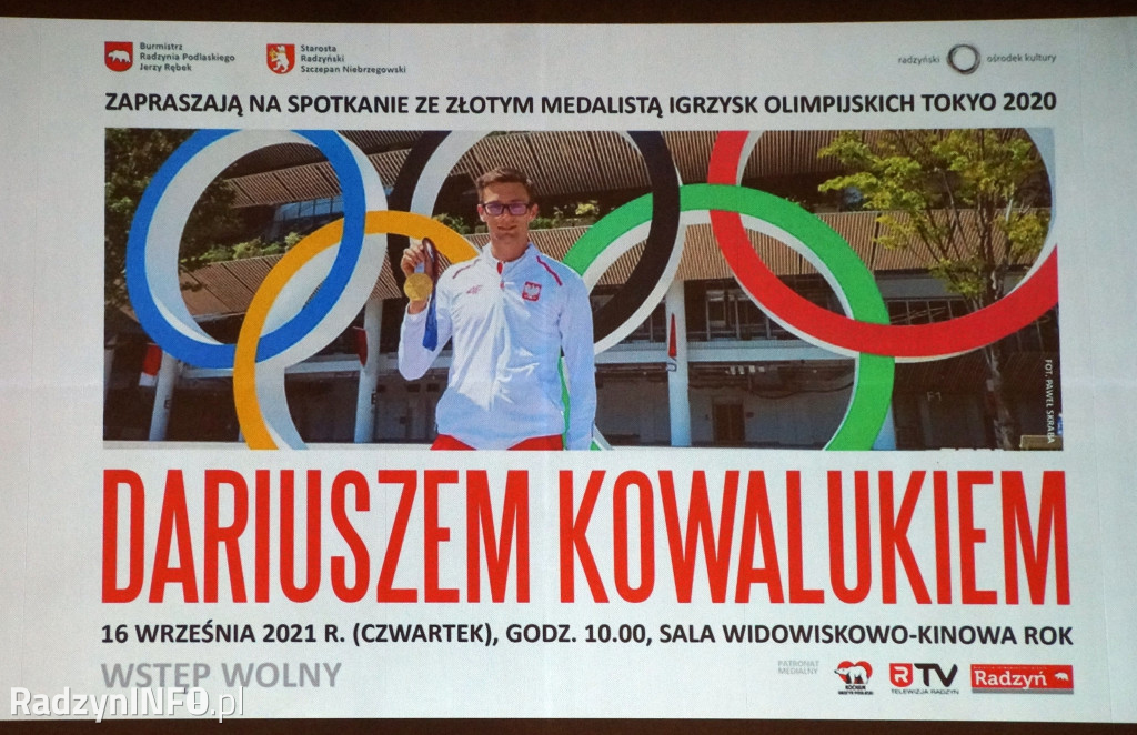 Spotkanie z Dariuszem Kowalukiem w Radzyniu