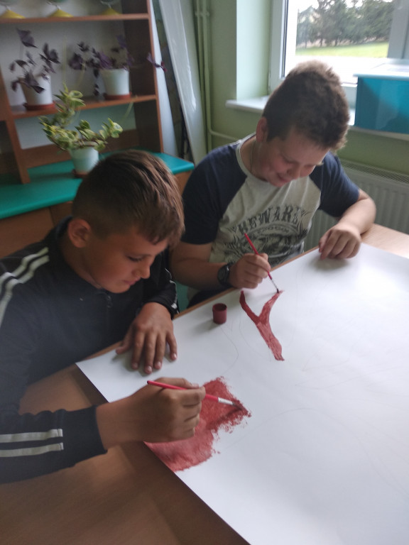 Dzień Kropki w SP w Sobolach