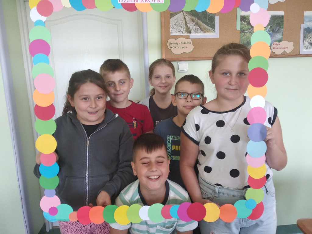 Dzień Kropki w SP w Sobolach