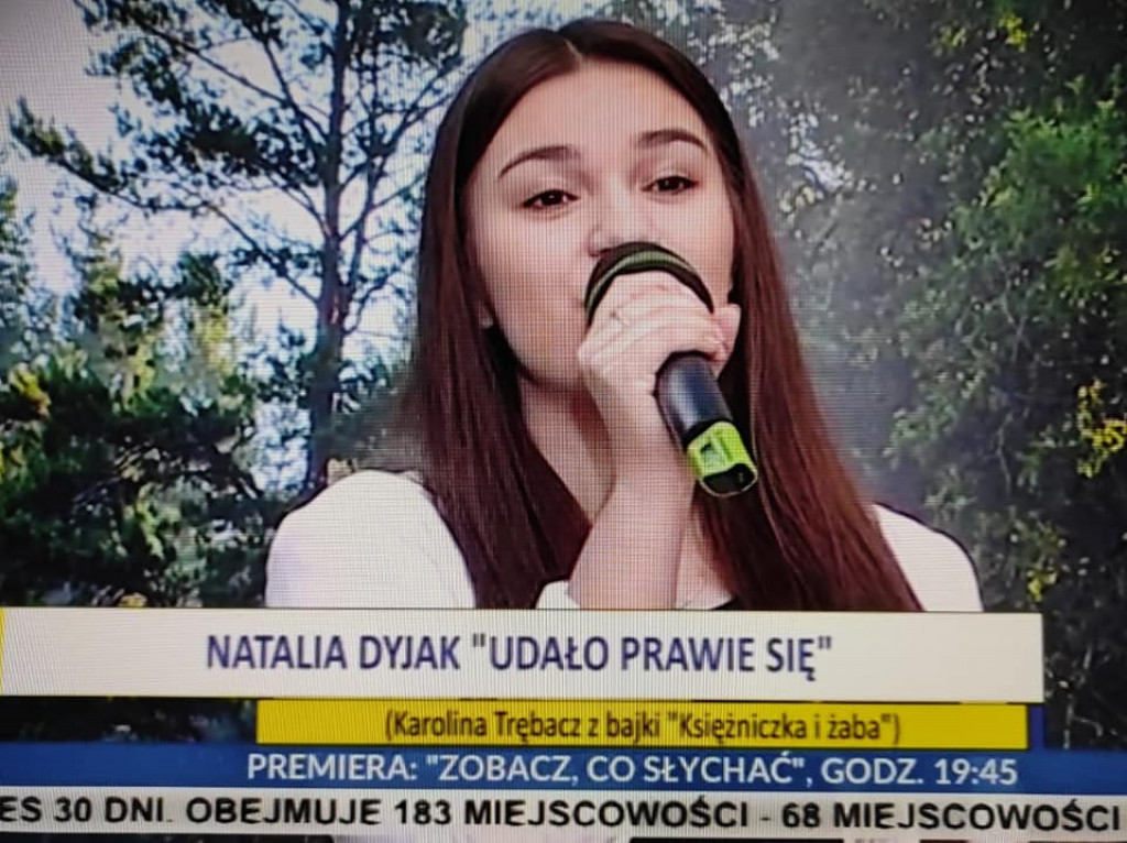 Natalia Dyjak w TVP